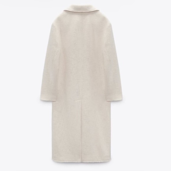 ZARA Women’s Oversized Wool Blend Coat 🧥 - Picture 4 of 6